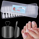 Missgooey フットネイルチップ ネイルチップ 足 サンディング加工済み ペディキュア 260枚セット 13サイズ フットネイル 練習用 業務用 自然なフィット感 (足用ネイルチップ)