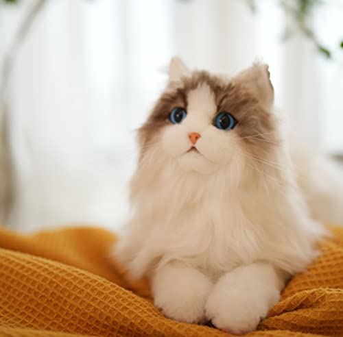Amazon.co.jp: レトロ 手のり プチ猫 豆猫 ぬいぐるみ ネコ 人形