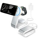 JOYYTECH 充電器 3in1 Magsafe充電器 アップルウォッチ 充電器 マグセーフ充電器 iPhone16/15/14/13/12/Apple Wa...