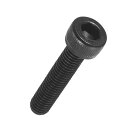 Kozelo 50本 キャップボルト 六角穴付きボルト M5 合金鋼 完全ねじ黒色酸化被膜 ソケットキャップねじ 12.9級 キャップスクリュー 内部六角ねじ 機械 組み立て 車両 自転車 整備 修理 家具 配線 固定 産業用 黒0.8 x 25mm