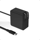パソコン充電器 タイプc 100W ノートPC用ACアダプター Type C 100W 65W USB-C ACアダプター PD対応 GaN採用パソコン 充電器 type-c 100W 96WLenovo/HP/Dell/Toshiba/MacBookなど対応100W Type-C 電源アダプタ Lenovo 100W USB Type-C ACアダプター デル 100W USB-C ACアダプ
