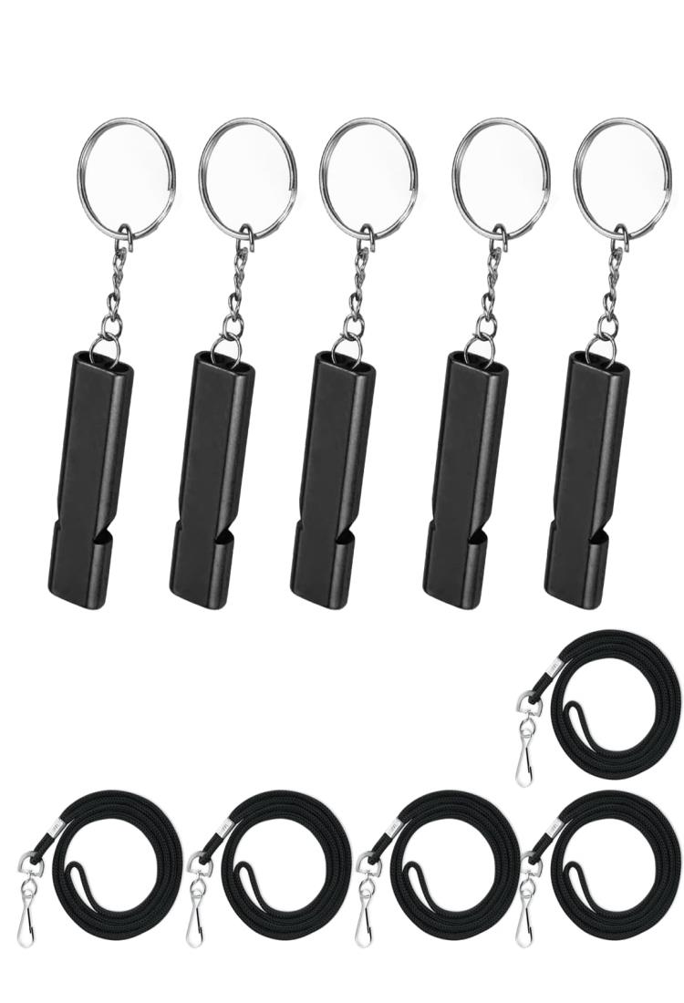 【Marcea】ホイッスル 笛 防災 救援 大音量 緊急ホイッスル ネックストラップ付き アウトドア 学校 ジ..