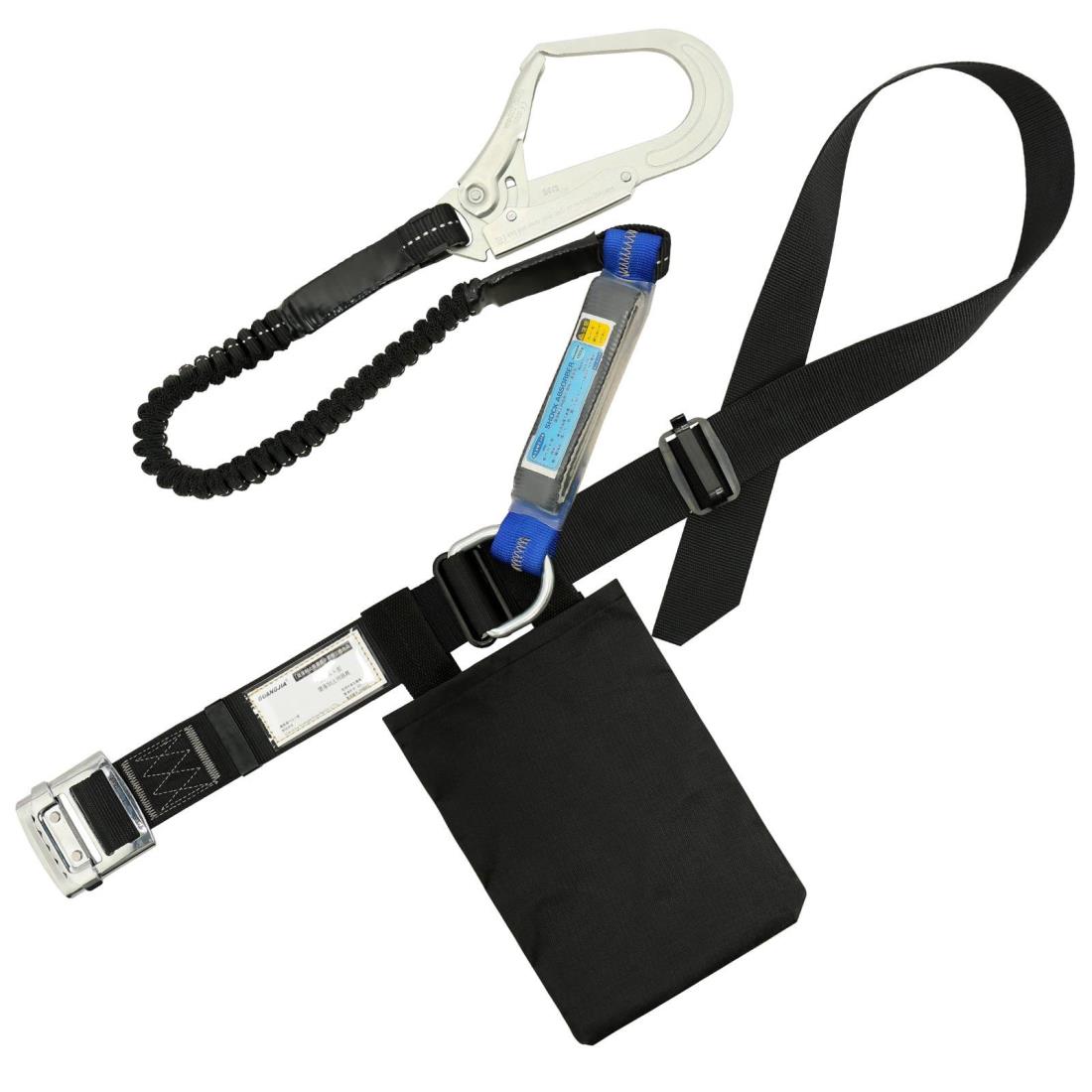 [光円電工] 安全帯 胴ベルト 新規格 墜落制止用器具 胴ベルト型 安全帯 ツールバッグ付きロープ式 高所..