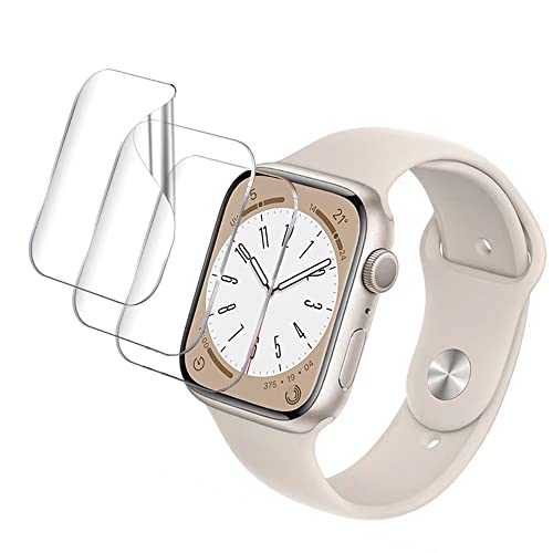 JFStene tیtB Apple Watch Series 9 / 8 / 7/ SE / 6 / 5 /4 Kp tB 41mm/40mm AbvEHb` ʕیV[g یV[ TPU LYC h~ x^b` wh~ CAh~ 3 (41/40mm)