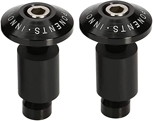 サムコス 衝突防止オートバイ7/8 ''ハンドルバーエンドウェイトハンドルバーグリップキャップ防振スラ..