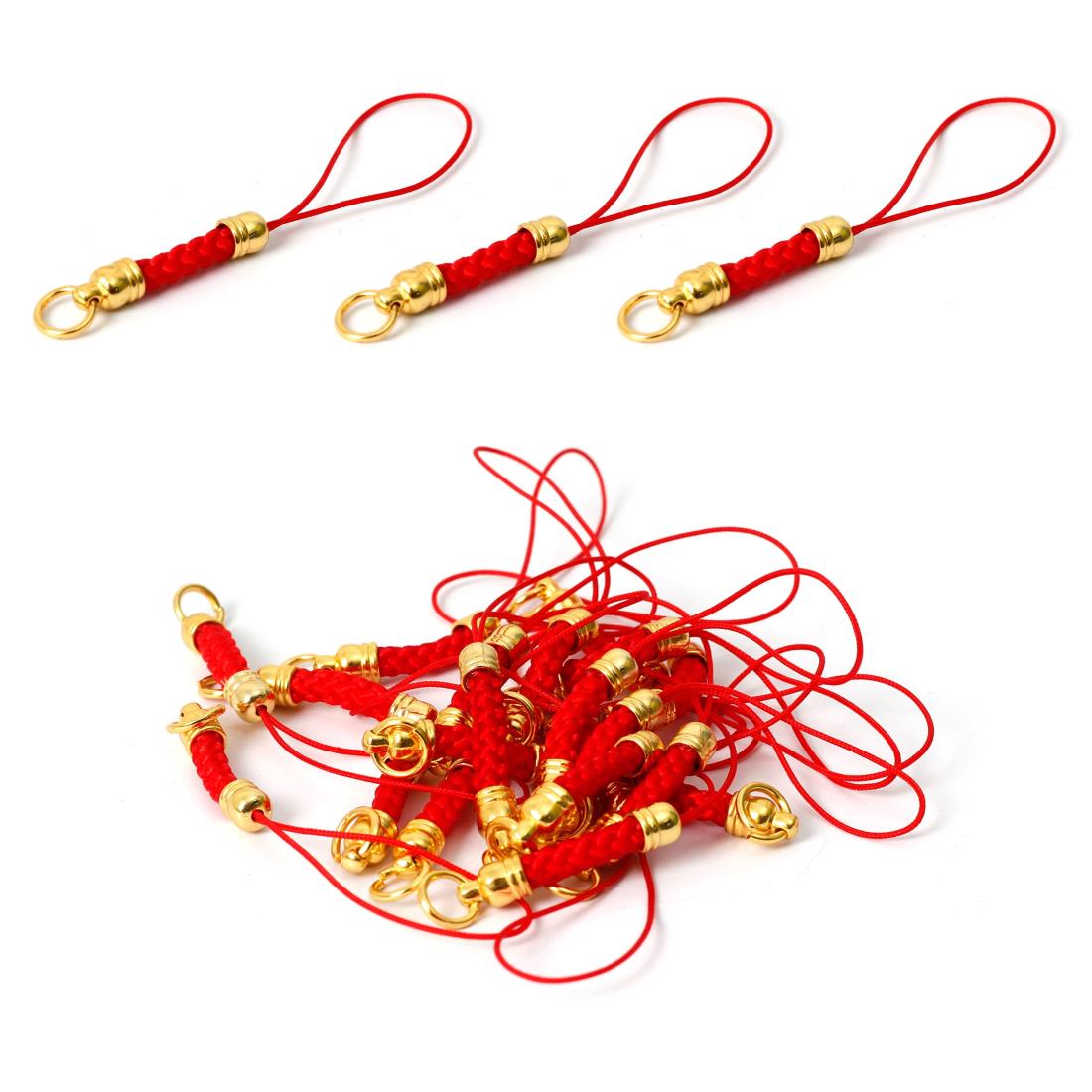 Proooooces ストラップ 紐 20個 根付 ストラップ パーツ キーホルダー 紐 キーホルダー ストラップ 組..