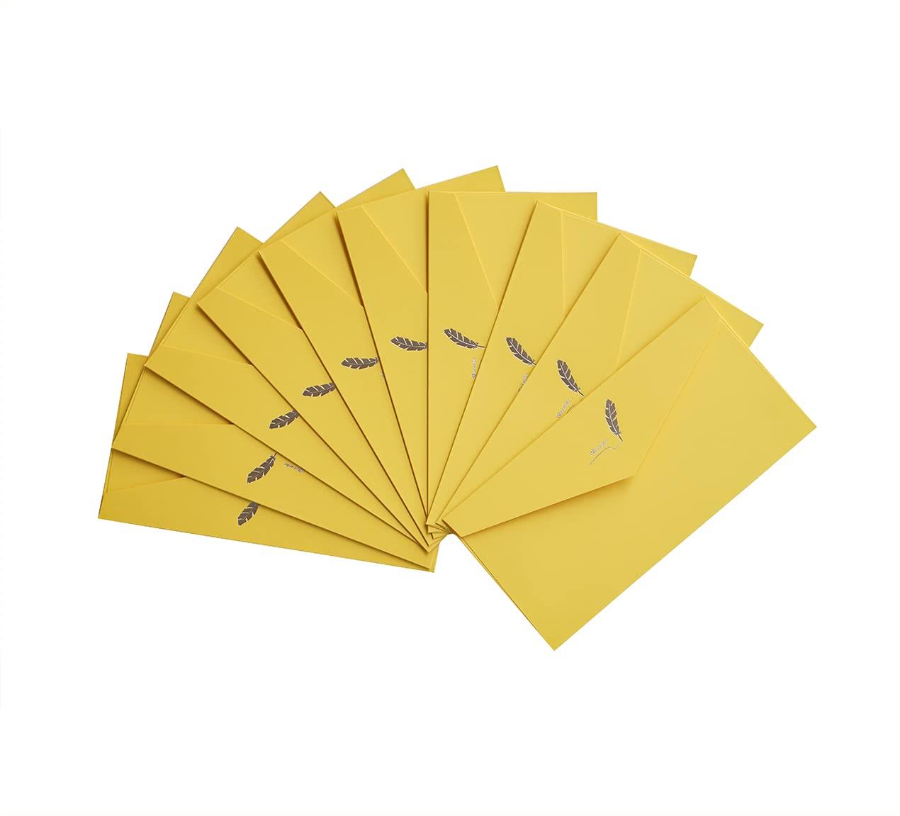 封筒 レターセット 10枚セット おしゃれ 高級 金箔をきせる メッセージカード/案内状/挨拶状/ポストカ..