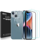 【国産AGCガラス使用 4枚入り】iPhone13ガラスフィルム2枚+レンズフィルム2枚 6.1インチ 強化ガラス 3Dタッチ 液晶保護フィルム 極薄 ..