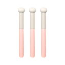 Mesanda コンシーラー ブラシ スポンジ メイクブラシ 化粧ブラシ マッシュルーム 携帯用 ファンデーションブラシ パウダー 化粧筆 自然 柔らかい 持ち運びやすい 乾湿両用 シミを隠す メイクアップ ツール 女性 初心者 3本セット (3本)