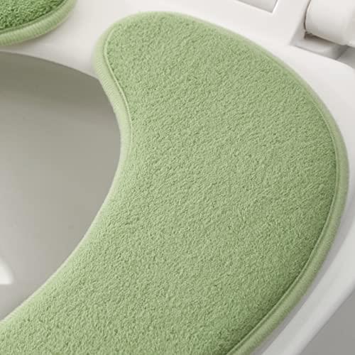 SHIEN 便座シートフランネル 便座カバー 【3セット入り】消臭 洗える ずれない トイレ 便座カバー ベー..