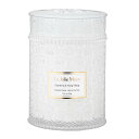 LA JOLIE MUSE アロマキャンドル イランイランの香り 木の芯 ガラスの瓶 550g 80時間 ギフト プレゼント