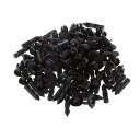 ATV バギー用 50pcs 6mm穴 プラスチック プッシュ式 リベット ファスナー ピン クリップ