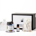 Miracle TQ アロマセット エッセンシャルオイル 天然石 ギフトパック エッセンシャルオイル 15ml + クリスタル 300g + 蓋付き半透明ガラスボトル アロマディフューザー ストーン アロマストーン 天然石ブレンド クリスタル アロマオーナメント 空気浄化、無炎アロマセット装