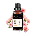 Beautytrees ローズ 精油 50ml エッセシャンオイル 純天然抽出 アロマオイル アロマディフューザー用 アロマストーン用 プレゼントに最適 フロー...