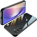 Galaxy A54 ケース クリア SC-53D SCG21 ギャラクシーA54 透明 カバー TPU 薄型 軽量 耐衝撃 メッキ加工 ソフトケース 人気 保護カバー(ブラック)