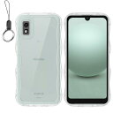 QAZWERT AQUOS WISH3 SH-53D ケース クリア ウェーブ AQUOS WISH3 ソフト TPU うねうね 透明 ケース マツと感 人気 韓国 耐衝撃 なみなみ カバー 滑り止め 薄型 軽量 おしゃれ 黄ばみなし アクスタが入る スマホケース アクオス ウィッシュ3 おしゃれ 落下防止 ストラップホ