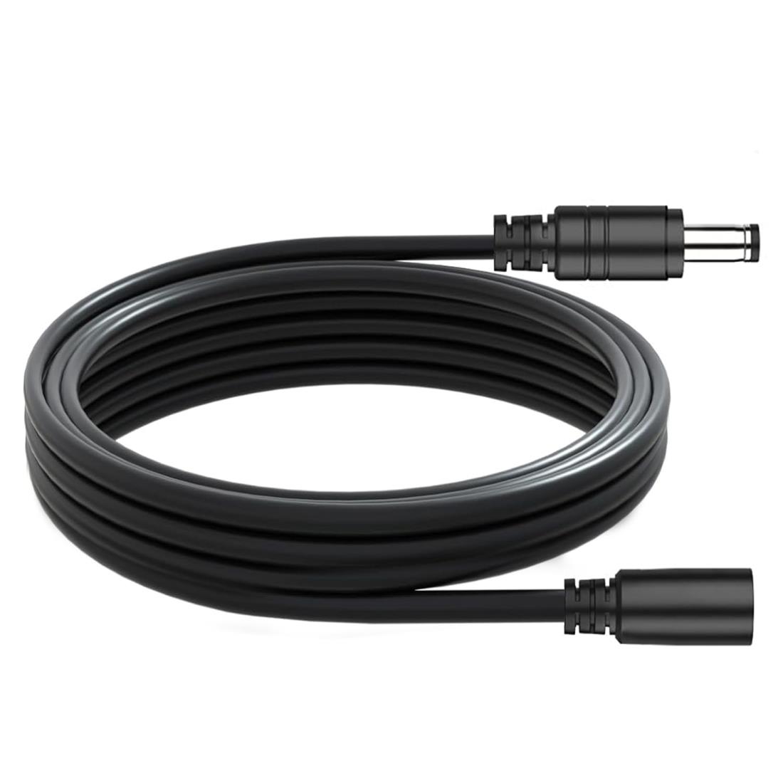 1.5m DC延長コネクタ 18awgケーブル 負荷電流12A DC延長ケーブル 5.5mm X 2.1mm 銅芯 loyouve led 延長..