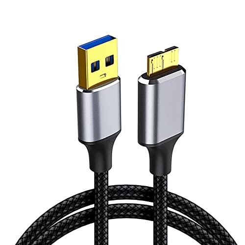 USB3.0 ケーブル Micro B ハードディスク ケーブル US...(2)