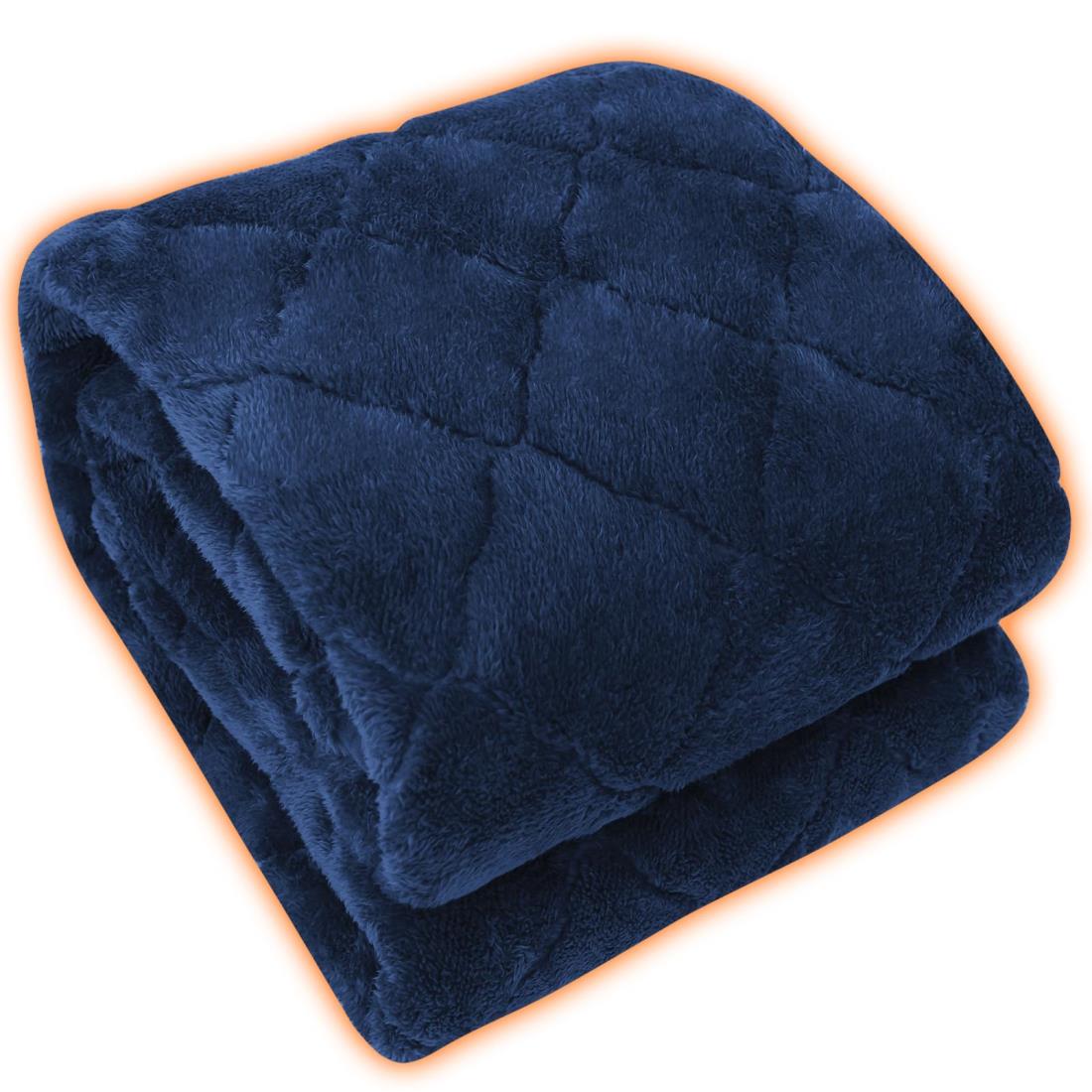 【極厚極上暖・帝人TEIJINマイティトップ綿使用】敷きパッド ゼミダブル 多重保温 アルミシート入り 吸..