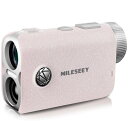 MiLESEEY ゴルフ レーザー距離計 【IP65防水/手のひらサイズ/超速0.1S測定】 PF1 超小型 1000yd対応 高透過率 7.5°視野角 6倍望...