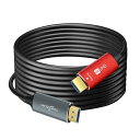 Twozoh HDMI光ファイバーケーブル 5M 4KファイバーHDMIコード 4K@60Hz/18Gbps対応