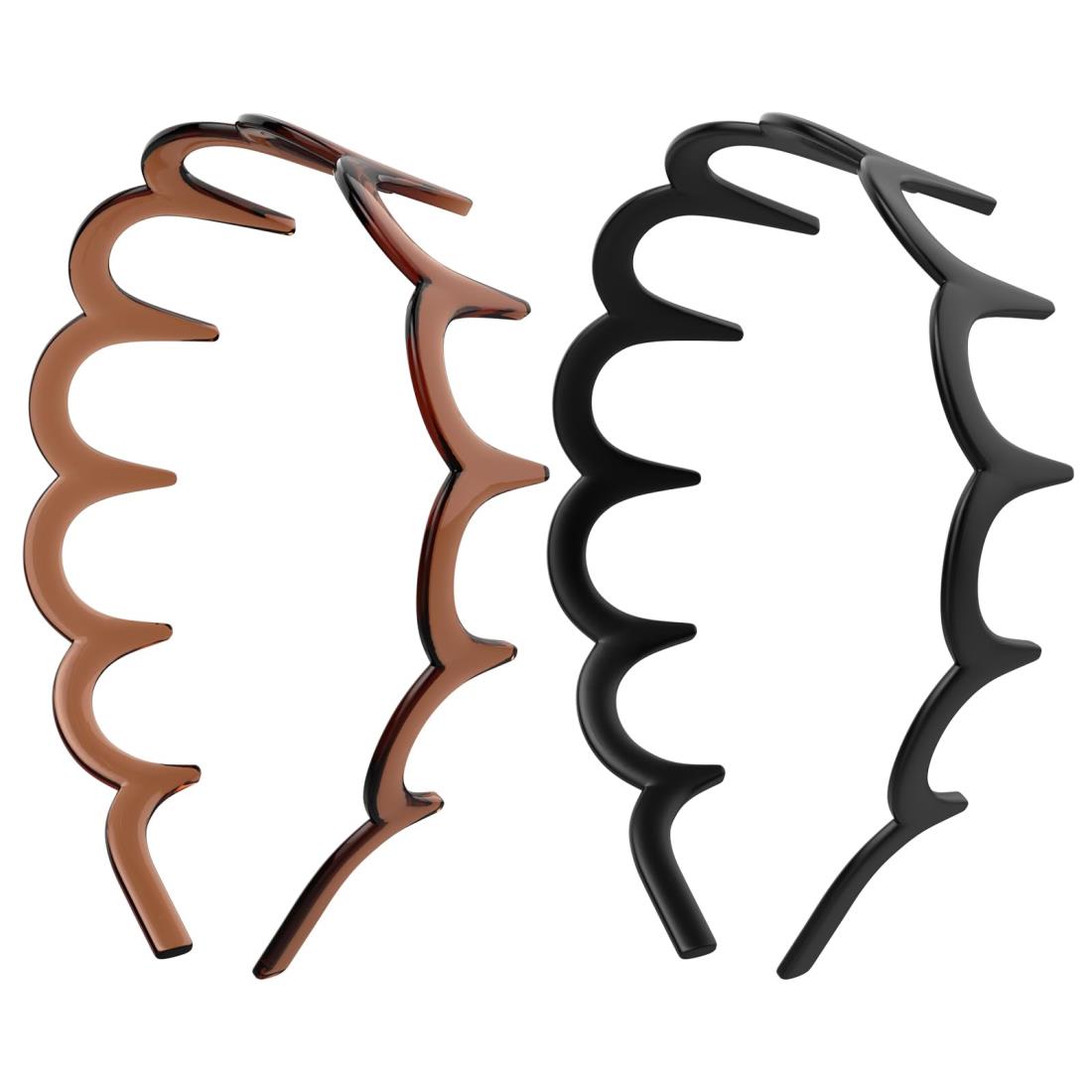 KISARG カチューシャ ヘアバンド ヘアカチューシャ メンズ レディース兼用 ズレない 痛くない コーム付き 髪留め 洗顔 入浴用 強力 しっかりとまる プ...