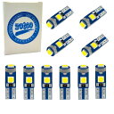 T5 74 73 2723 2721 W3W LED バルブ,メーター球 パネル球 エアコン球 ウェッジ球,ダッシュボード,メーター インパネ エアコンパネル ルーム 汎用 LED電球 マイクロ ランプ ライト,12V車用 高輝度 SMD3030チップ,10個セット (ホワイト)