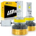 AILEO 車用 H11 LEDヘッドライト 爆光 新車検対応 超高輝度CSPチップ搭載 6500K ホワイト 30000LM H11 LEDバルブ 放熱性 キ...