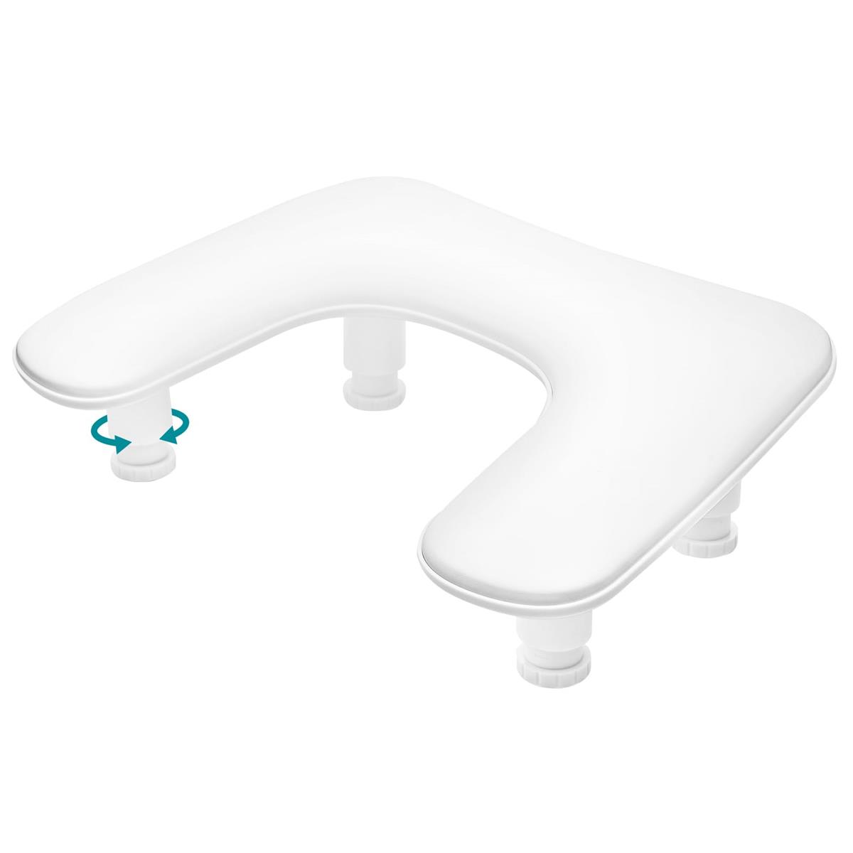 CGBE ネイルアームレスト U字型 ネイル用ハンドレスト 調節可能なネイル ハンドピロー PUレザー 防水 肘置き 手の枕 アームレストネイル ネイルマニキュア用 サロン用 日本語説明書付き（ホワイト）