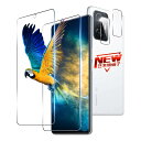 【2+2枚セット】 対応 Xiaomi 11T / 11T Pro ガラスフィルム 2枚 + レンズ 保護フィルム 2枚 指紋認証 対応 シャオミ 11T / ...