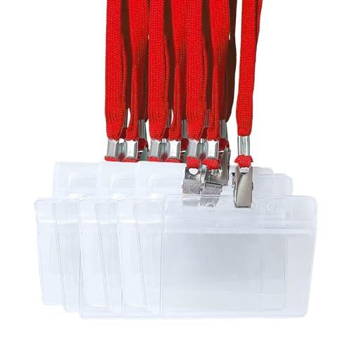 IDカードホルダー 首掛け ネックストラップ名札 ネームホルダー 名札ホルダー スタッフ 社員証 名刺 パ..