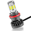 MOTOSTAR バイク用ledヘッドライト HS5 Hi/Lo LEDバルブ 六面発光 6500K AC/DC 12v対応 30W CREE製 取付簡単 冷却ファン付き 放熱性 長寿命
