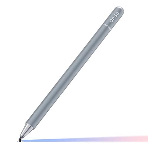 スタイラスOASOタッチペン スタイラスペン 円盤型ペン先 磁気キャップ 高感度 スマートフォン タ