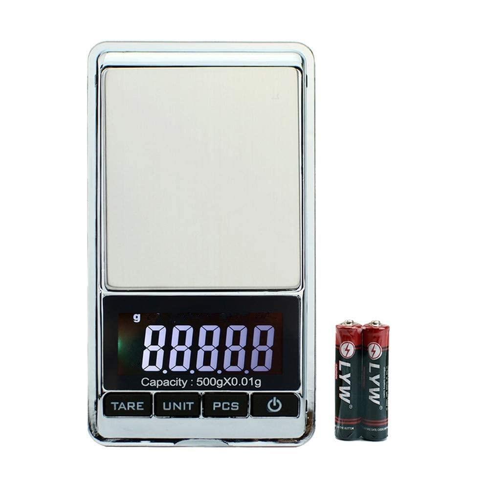 Balanada ポケットスケール 高精度デジタルスケール500g / 0.01gリロード、携帯タイプ ポケットデジタル スケール 業務用(プロ用) 計測