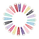 nbeads 約100個 鉄 ヘアクリップ ドロップ クリップピン ヘア金具 ピン 髪留め ヘア小物 クリアガラスカボション付き デコ素材 副資材 手芸材料 部...