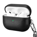 AirPods Pro 2 用 ケース 本革(2022年9月発売専用)落下防止 耐衝撃 保護ケース AirPods Pro2 レザーケース カバー 分離式 全面...