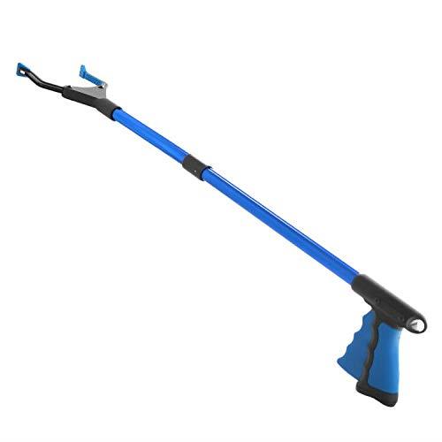 Hotorda マジックハンド マジックリーチャー 長82cm お助け万能ロングハンド 磁石付きリ ゴミ拾いトング 360度回転可能 アルミ製+ABS 折り畳み式 マジックリーチャー ピックアップツール 軽くて使い易い 腕の補助 青 Hotorda マジックハンド マジックリーチャー 長82cm お助け万能ロングハンド 磁石付きリ ゴミ拾いトング 360度回転可能 アルミ製+ABS 折り畳み式 マジックリーチャー ピックアップツール 軽くて使い易い 腕の補助 青