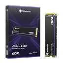 Yottamaster Y3000 1TB SSD M.2 PCIe 3.0、最大3100MB/s、M.2 2280 NVMe内蔵ソリッドステートドライブ(SL...