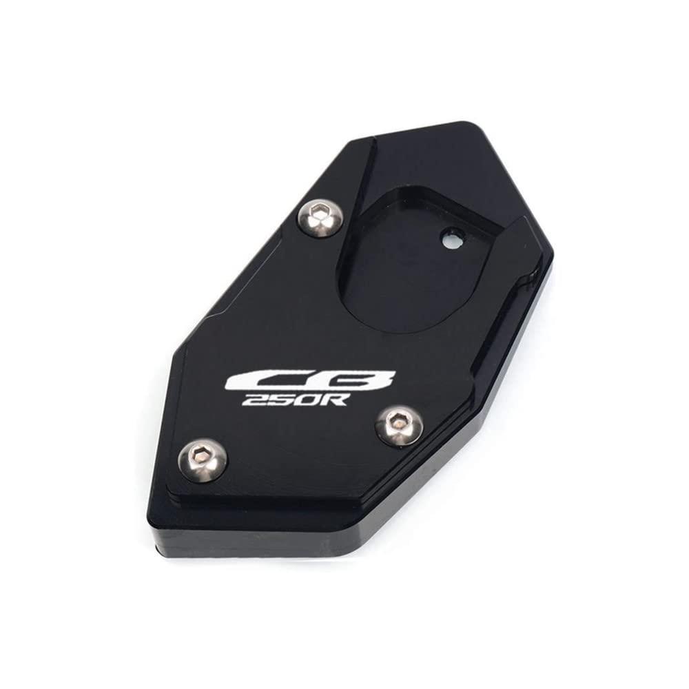 CB250R 2013-2019 バイク用サイドスタンド キックスタンド プレート パッド エンド ブラックのサムネイル