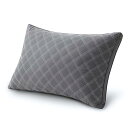HEVUMYI 枕 まくら 首が痛くならない安眠枕 高反発枕 立体構造 ホテル仕様 43×63cm 横向き対応 丸洗い可能 通気性よい 長さ63cm*幅43cm*高さ20cm(グレー)(3)