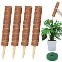 YOUSHYモンス テラ 支柱 観葉植物 園芸支柱つる性植物 観葉植物 ココナッツ支柱 植物サポート フラワースタンド 花支え ガーデニング支柱 農業用 園芸用...
