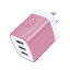 ACアダプター USBコンセント USB充電器 PSE認証 3USBポート 15W 携帯充電器 iPhone 15充電アダプター ..