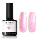 Modelones ジェルネイル シアーカラージェル 単色 マグネットジェル 15ml UV/LED対応 猫目 キャツアイ 初心者&プロ適用 ポリッシュタイプ セルフネイル