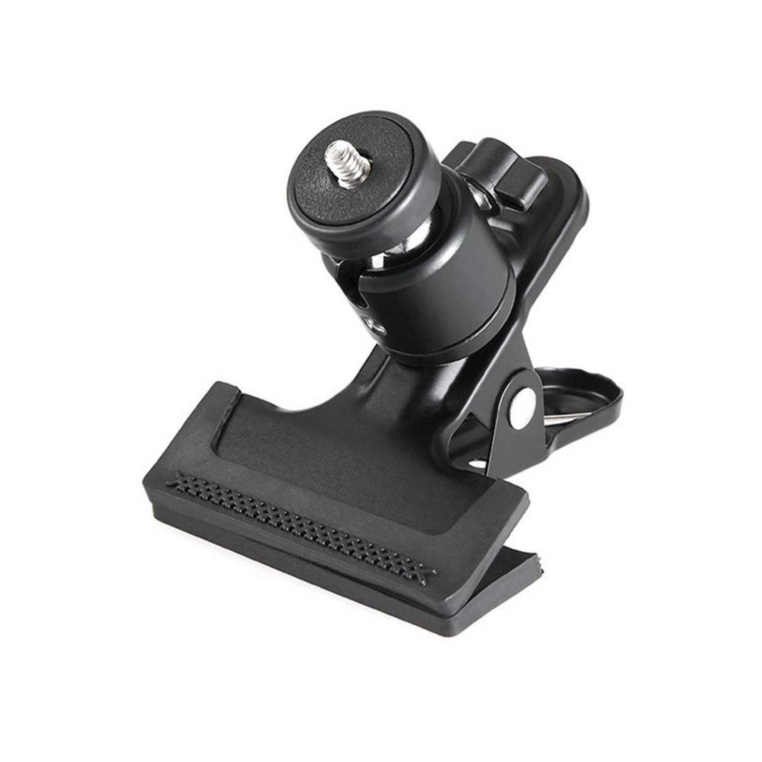 LUYING 雲台 クリップ 強力 1/4ネジ 360度 どこでも挟める アクションカメラ/一眼レフ/ストロボ 固定 ..