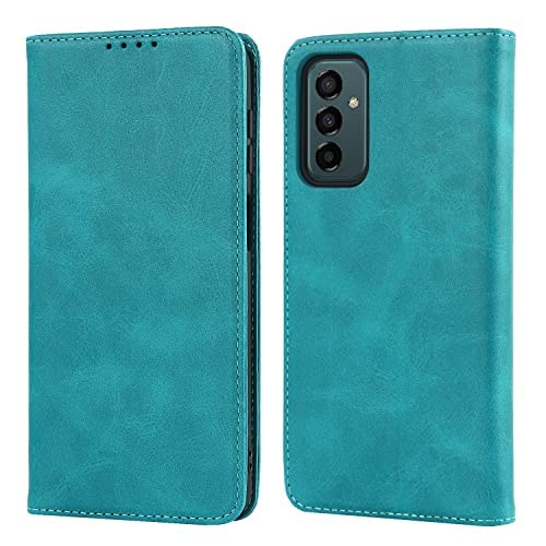 Rakuten - 【Hamany】 galaxy m23 5g ケース Samsung Galaxy M23 5G / F-23 ケース 手帳型 収納 galaxy m23 ケース 耐衝撃 耐久性 耐摩擦 マグネット式 レザー カバー -ファッションスカイブルー