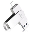 【アプリ不要・令和6年限定版 】128GB usbメモリ 写真保存 直接usbに写真を移す4in1 フラッシュドラメモリ IOS Android PC 人気 USB 両面挿しスマホ USB メモリー iPad USB Phone対応 フラッシュドライブ Android パソコン対応 アイフォン用 USBメモリ phoneの写真 を パソ