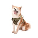 AUROTH 犬用ハーネス 中型犬用、犬用ベストハーネス 中型犬用、中型犬用ハーネス、中型犬用引っ張らない犬用ハーネス ハンドル付き