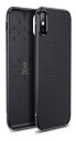 ONES 超薄型 iPhone Xs/X ケース 米軍MIL規格 超耐衝撃 炭素繊維テクスチャ 『 滑り止めストレートエッジ、 画面 · レンズ保護 』〔 指紋防止、マット感、持ちやすい 〕 衝撃吸収 黄変防止 Qi充電 軽量 カバー