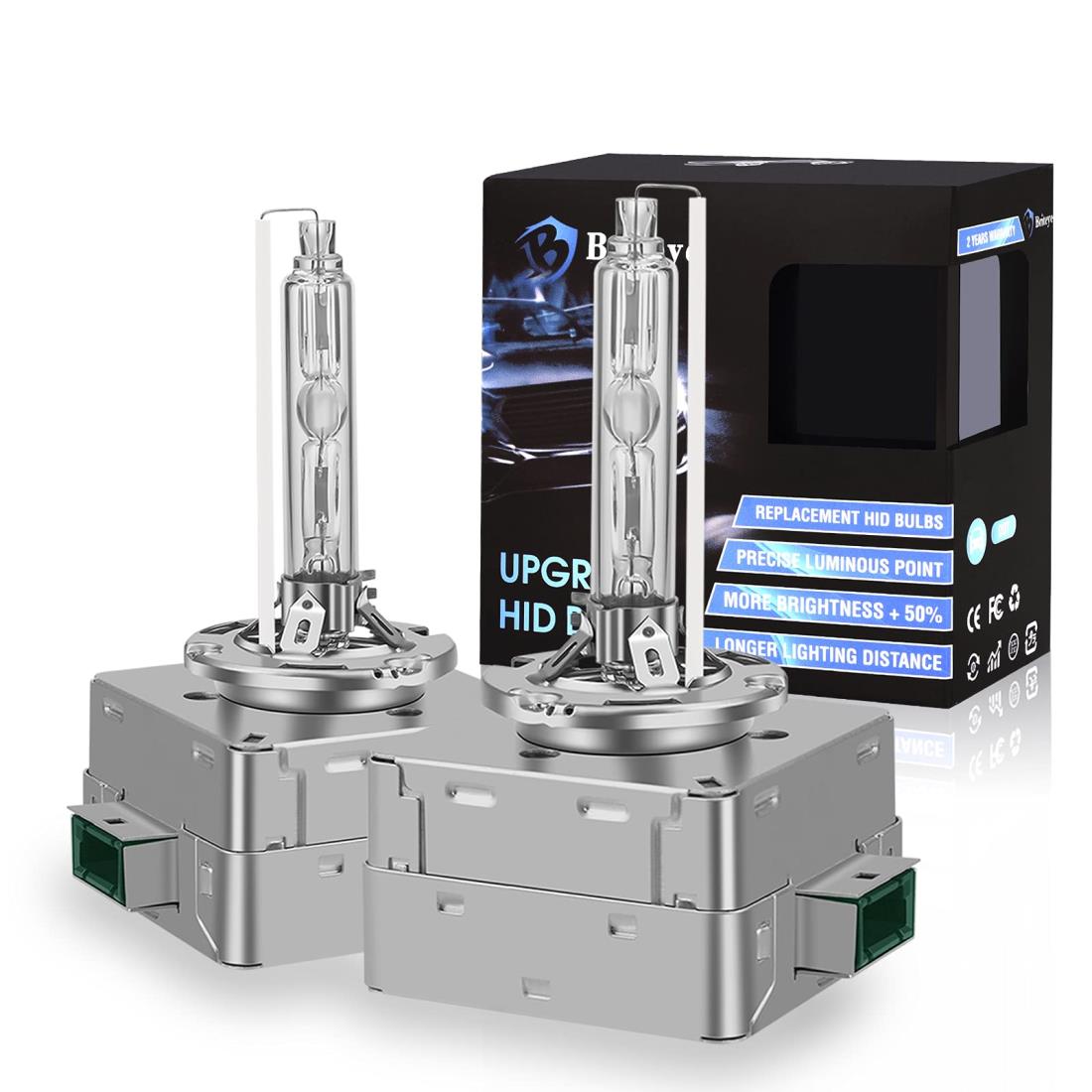 Briteye ѥإåɥ饤D3S HIDХ 8000K  HID饤 ָб 35W 12V 2021åץ졼...