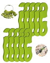 自在金具 10個入 アルミ合金ロープテンショナーキャンプテントガイラインコードアジャスターキャンプ用品、ハイキング、リュックサック用キャンプギア超軽量テントステークスガイラインテンショナーテントコード (くさいろ10個入)